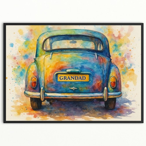 Personalised watercolour - personalised,