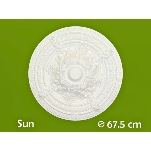 Polystyrene ceiling rose - ceiling,