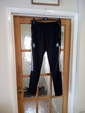 Boys 12 To 13 Yrs Adidas Arsenal Tracksuit Bottoms In Black