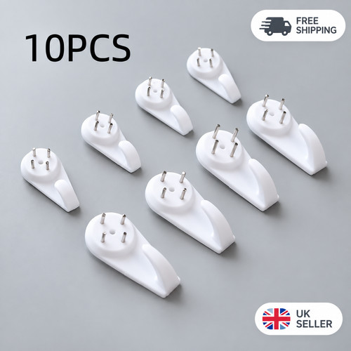10pcs wall hooks - 10pcs, seamless