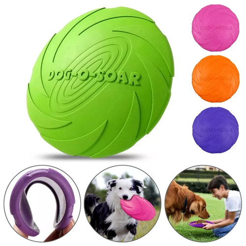 Large soft dog frisbee - soft,