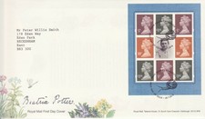 GB Stamps First Day Cover Booklet Pane U3072n - DY19 Beatrix Potter PSB 2016