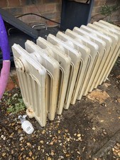 Vintage cast iron radiator - cast,