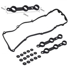 Engine Valve Rocker Cover Gasket Set For BMW E60 E61 520i,530i M54 11120030496