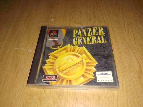 Panzer general ps1 game boxed - panzer,