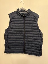 M&S Down Gilet Mens 2XL Navy