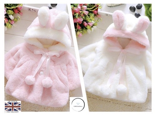 Kids baby girl faux - girl, fur