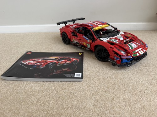 Lego technic ferrari 488 gte - ferrari,