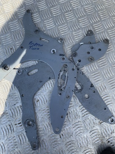 Norton twin engine plates - twin,