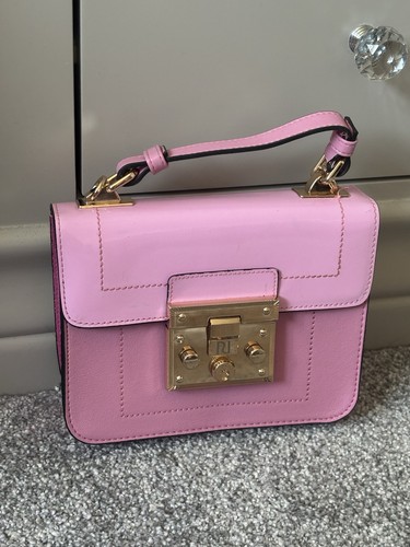 River island pink satchel - river,