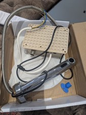 ROUND HEAVY DUTY INFRA RED SENSOR WALL MOUNTED BATHROOM BASIN TAP