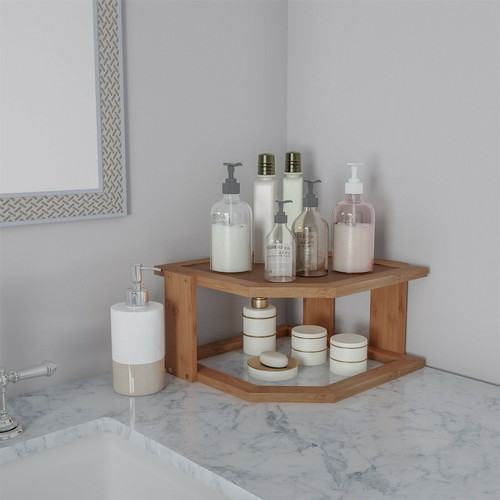 Corner shelf wooden - shelf,