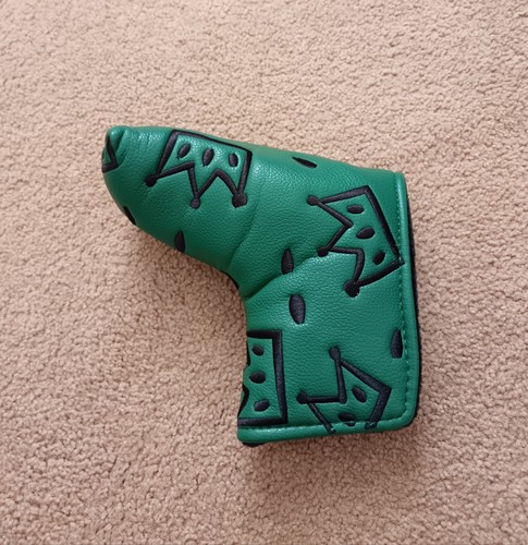 Green crowns blade putter - green,