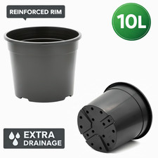 10l plastic plant - plastic, pot