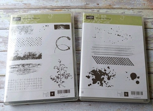 Stampin foam mounted red - stampin',
