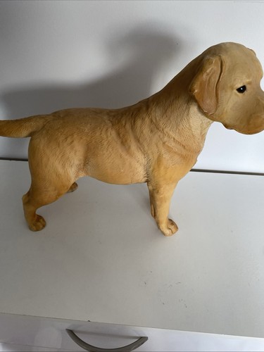 Golden labrador statue perfect - labrador,