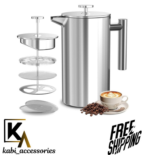 French press coffee - press, maker