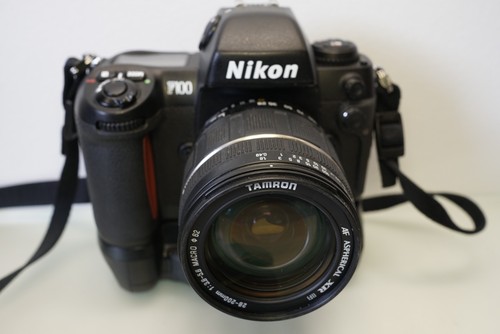 Nikon f100 with - f100, grip