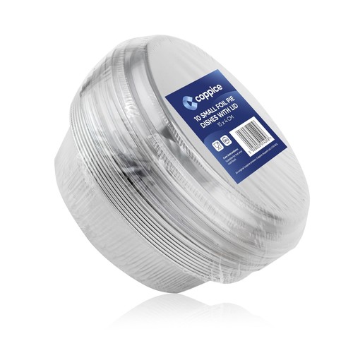 Aluminium foil round pie dish - round,