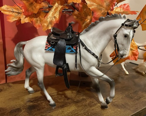 Breyer hand made leather horse - breyer,