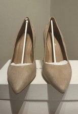 LK BENNETT FERN TRENCH SUEDE SHOES SIZE UK5, EU38 