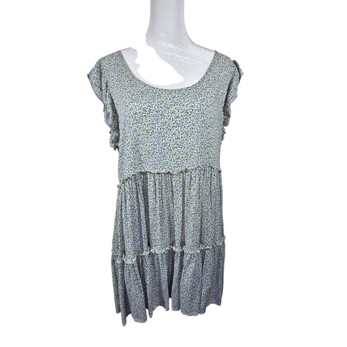 Pol ditsy floral tiered mini - pol,