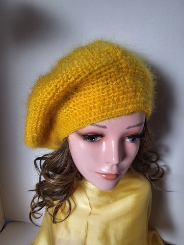 Handmade crochet beret - handmade,