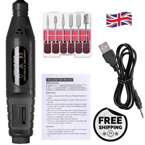 Electric nail file for thick - electric,