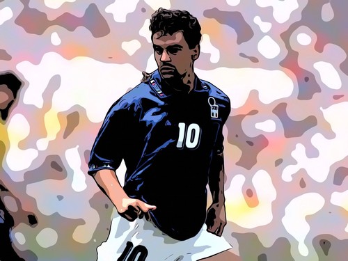 Roberto baggio italy football - roberto,