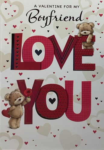 Boyfriend valentine card - boyfriend, valentine’s