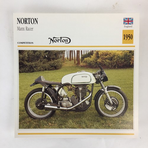 Norton manx racer 1950 spec - norton,