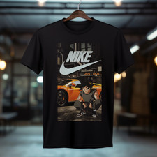 Dragon Ball Z Nike Goku Ferrari T-shirt Women Men Unisex