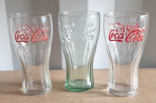 Vtg coca cola glasses - 3,