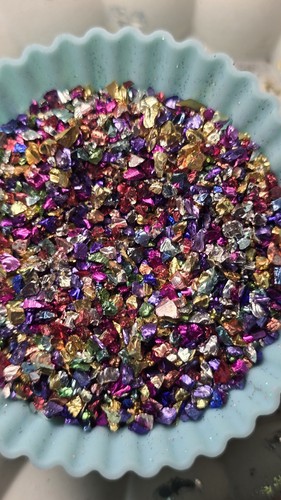 10g bag multicoloured crushed