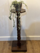 Victorian mahogany plant stand