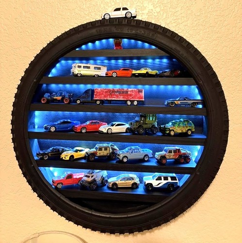 Car display case tire led - case,