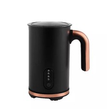 Milk Frother Black & Rose Gold