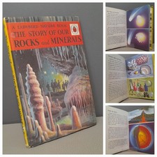 Vintage Rocks and Minerals Ladybird Book Series 536 Original Illustrated 1966