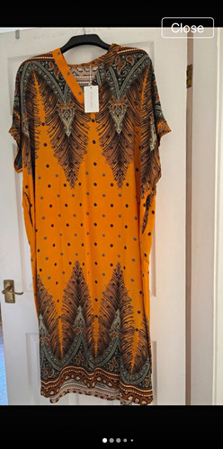 Ornella caftan orange - ornella,