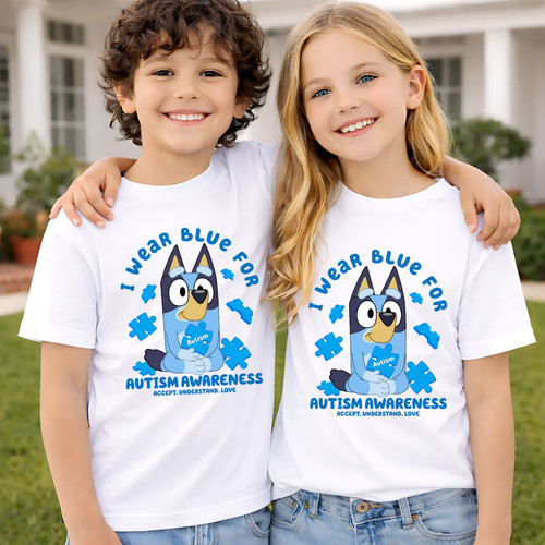 Wear blue for autism - wear,