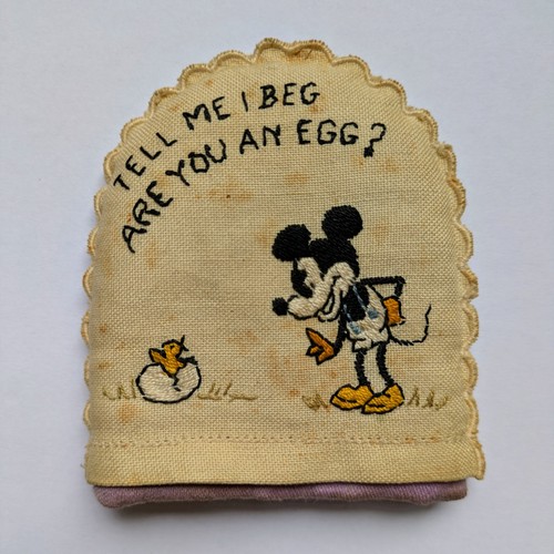 Disney 1930s cloth egg warmer - disney,