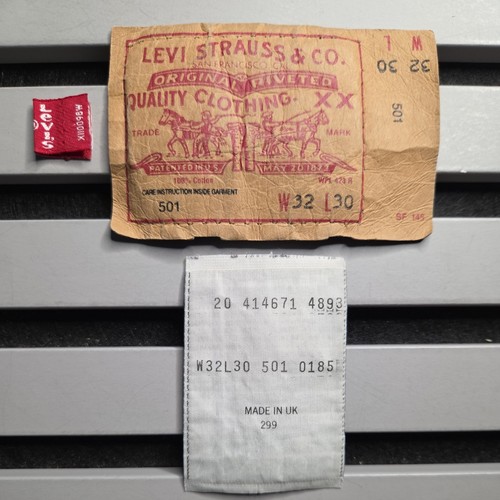 Vintage levi 501 red tab - red,
