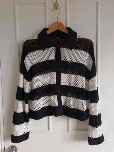 Oversized black white - h&m,