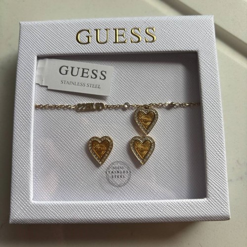 Heart earrings and - in,
