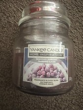 Yankee Candle Snow Kissed Cranberries EMPTY Jar