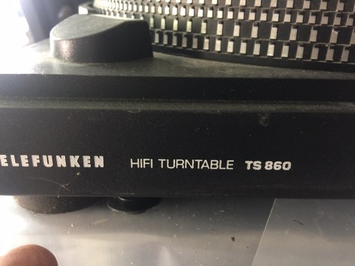 Telefunken hifi turntable - telefunken,