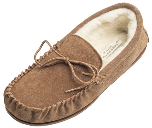 Men suede moccasin - suede,