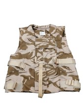 British Army Desert DPM Flak Vest Jacket Body Armour Cover Cadet Surplus Camo