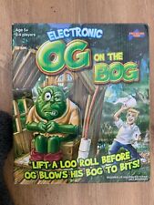 OG ON THE BOG ELECTRONIC SOUNDS EXPLODING TOILET GAME By DRUMOND PARK -COMPLETE!