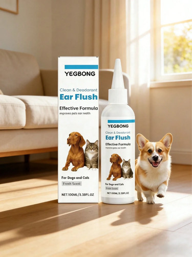 Pet ear cleaning solution 1pc - ear,